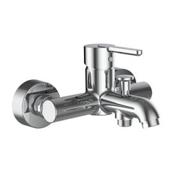 Laufen Einhebel-Wannenmischer Lua Anschlussdistanz 150mm, Chrom, Ausladung 159mm... LAUFEN-H3210810044001 7612738986797 (Abb. 1)