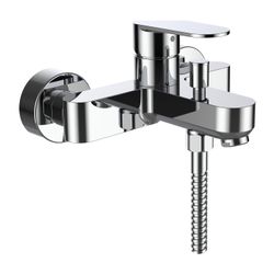Laufen Einhebel-Wannenmischer Aufputz Neja, ohne Zubehör, Chrom... LAUFEN-H3215170044001 7612738957346 (Abb. 1)