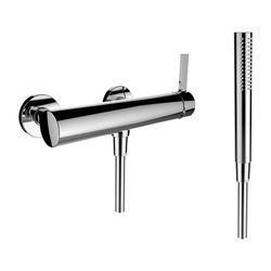 Laufen Einhebel-Brausemischer Aufputz Kartell mit Zubehör Kunststoffschlauch 180... LAUFEN-H3313370041411 7612742481301 (Abb. 1)
