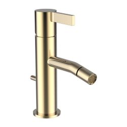 Laufen Einhebel-Bidetmischer Kartell, Ausladung 110mm, Gold, Festauslauf, ohne A... LAUFEN-H3413310011031 7612742513354 (Abb. 1)