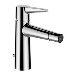 Laufen Einhebel-Bidetmischer Pure Festauslauf Ausladung 121mm, Chrom, mit Ablauf... LAUFEN-HF901710100000 7612738997656 (Abb. 1)