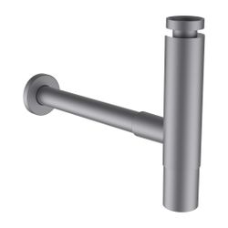 Laufen Design Siphon, PVD Edelstahl-Optik gebürstet... LAUFEN-H3749800900001 7612742530535 (Abb. 1)