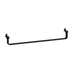 Laufen LANI Handtuchhalter Reling 600mm, Mattschwarz, passend zu Waschtischen LU... LAUFEN-H3811244500001 7612738116842 (Abb. 1)