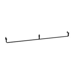 Laufen LANI Handtuchhalter Reling 1250mm, Mattschwarz, passend zu Waschtischen L... LAUFEN-H3811294500001 7612738116958 (Abb. 1)