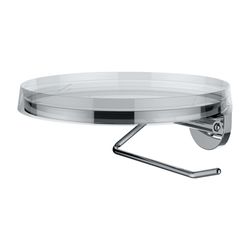 Laufen Toilettenpapierhalter Kartell 185x185mm, disc transparent... LAUFEN-H3843320040001 7612742488478 (Abb. 1)