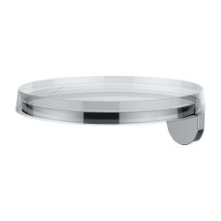 Laufen Wandablage Kartell 185x185mm, disc transparent... LAUFEN-H3853330040001 7612742488461 (Abb. 1)