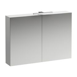 Laufen Spiegelschrank BASE, 185x1000x700mm, Multicolor, 2 Türen, LED-Beleuchtung... LAUFEN-H4028521109991 7612738914677 (Abb. 1)