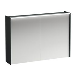 Laufen Spiegelschrank LANI, 715x1020x210mm, Verkehrsgrau, 2 Türen 2 Glasfachböde... LAUFEN-H4037921122661 7612738047610 (Abb. 1)