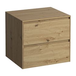 Laufen Waschtisch Unterbau u. Platte Schubladenel. LANI 493x585x527mm, Wildeiche... LAUFEN-H4043001122671 7612738046477 (Abb. 1)