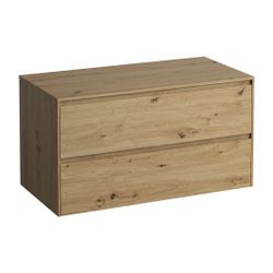 Laufen Waschtisch Unterbau u. Platte Schubladenel. LANI 493x985x527mm, Wildeiche... LAUFEN-H4043201122671 7612738046613 (Abb. 1)