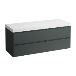 Laufen WT Unterbau u. Platte, Modular System, LANI 495x1370x580mm, V.-grau, Matt... LAUFEN-H4045801122661 7612738054045 (Abb. 1)