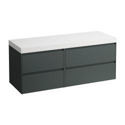 Laufen WT Unterbau u. Platte, Modular System, LANI 495x1370x580mm, V.-grau, Matt... LAUFEN-H4045811122661 7612738054106 (Abb. 1)