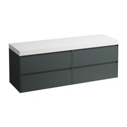 Laufen WT Unterbau u. Platte, Modular System, LANI 495x1570x580mm, V.-grau, Matt... LAUFEN-H4045901122661 7612738054809 (Abb. 1)