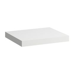 Laufen Waschtisch-Platte LANI 495x585x65mm, Mattweiß, ohne Ausschnitt, inklusive... LAUFEN-H4046401122601 7612738048235 (Abb. 1)