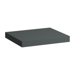 Laufen Waschtisch-Platte LANI 495x585x65mm, Verkehrsgrau, ohne Ausschnitt, inklu... LAUFEN-H4046401122661 7612738048242 (Abb. 1)