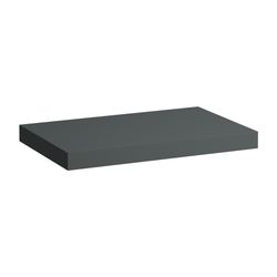 Laufen Waschtisch-Platte LANI 495x785x65mm, Verkehrsgrau, ohne Ausschnitt, inklu... LAUFEN-H4046501122661 7612738048327 (Abb. 1)
