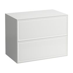 Laufen Sideboard The New Classic 457x777x600mm, Mattweiß, ohne Ausschnitt, 2 Sch... LAUFEN-H4060160851701 7612738967789 (Abb. 1)