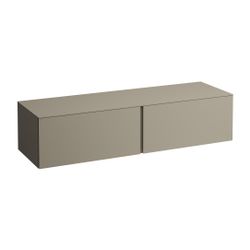 Laufen Schubladenelement, Ilbagnoalessi, 1600mm, Pearlbeige, 2 Schub., ohne Auss... LAUFEN-H4303300972701 7612738071813 (Abb. 1)
