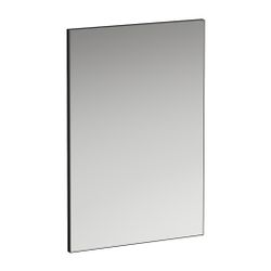 Laufen Spiegel Frame 25, 550x25x825mm, Mattschwarz, mit Aluminiumrahmen... LAUFEN-H4474019004501 7612738958183 (Abb. 1)