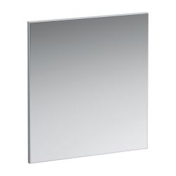 Laufen Spiegel Frame 25, 650x25x700mm, mit Aluminiumrahmen glanzeloxiert... LAUFEN-H4474039001441 7612738296698 (Abb. 1)