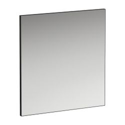Laufen Spiegel Frame 25, 650x25x700mm, Mattschwarz, mit Aluminiumrahmen... LAUFEN-H4474039004501 7612738958206 (Abb. 1)