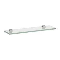 Laufen Glasablage Frame 25 120x450x10mm, mit 2 Wandbefestigungen Silber eloxiert... LAUFEN-H4475809000001 7612738915681 (Abb. 1)