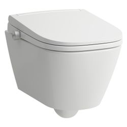 Laufen Dusch-Tiefspül-WC wandhängend Cleanet Meda, spülrandlos, Silent Flush, mi... LAUFEN-H604110000S002 7612738154172 (Abb. 1)