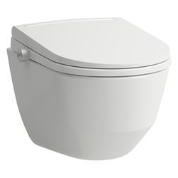 Laufen Dusch-Tiefspül-WC wandhängend Cleanet Pro 530x370x425mm, Lite, spülrandlo... LAUFEN-H613890000S002 7612738162665 (Abb. 1)