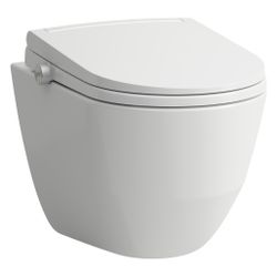Laufen Tiefspül-WC wandhängend Cleanet Pro, Comfort Lite, spülrandlos, Weiß... LAUFEN-H614890000S002 7612738162672 (Abb. 1)