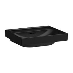 Laufen Aufsatzwaschtisch MEDA 460x550x165mm, Mattschwarz, ohne Hahnloch, mit Übe... LAUFEN-H8161127161091 7612738068417 (Abb. 1)