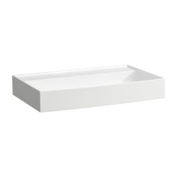Laufen Aufsatzwaschtisch Kartell 460x800x145mm, Active Weiß LCC, ohne Hahnloch/Ü... LAUFEN-H816336A001421 7612738088408 (Abb. 1)