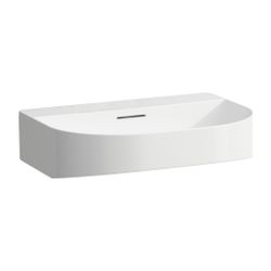 Laufen Waschtisch Sonar 420x600x145mm, Weiß LCC, ohne Hahnloch, mit Überlauf... LAUFEN-H8103424001091 7612738932565 (Abb. 1)