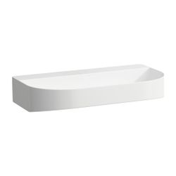 Laufen Aufsatzwaschtisch Sonar 420x800x165mm, Weiß, ohne Hahnloch/Überlauf, Kana... LAUFEN-H8163440001421 7612738009199 (Abb. 1)