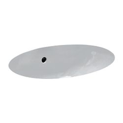 Laufen Einbauwaschtisch von unten BIROVA 405x530x200mm, Weiß, ohne Hahnloch, mit... LAUFEN-H8111910000001 4014804011458 (Abb. 1)
