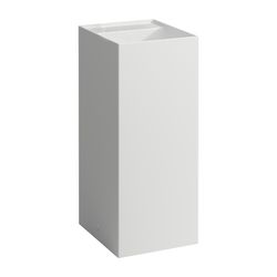 Laufen Waschtisch freistehend Kartell 435x375x900mm, Mattweiß, ohne Hahnloch/Übe... LAUFEN-H8113317571121 7612738944872 (Abb. 1)