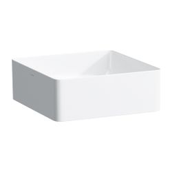 Laufen Waschtisch-Schale Living Saphirkeramik 360x360x130mm, Weiß LCC, quadratis... LAUFEN-H8114334001121 4014804896451 (Abb. 1)