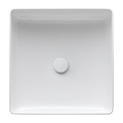 Laufen Waschtisch-Schale Living Saphirkeramik 360x360x130mm, Weiß LCC, quadratis... LAUFEN-H8114334001121 4014804896451 (Abb. 1)