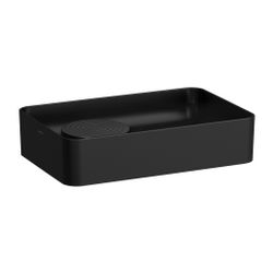Laufen Waschtisch-Schale VAL 360x550x145mm, Mattschwarz, ohne Hahnloch/Überlauf,... LAUFEN-H8122827161121 7612738033880 (Abb. 1)