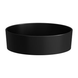 Laufen Waschtisch-Schale Kartell 420x420x135mm, Mattschwarz, ohne Hahnloch/Überl... LAUFEN-H8123317161121 7612738962524 (Abb. 1)