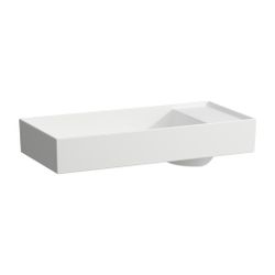 Laufen Waschtisch-Schale Kartell 350x750x150mm, Mattweiß, ohne Hahnloch/Überlauf... LAUFEN-H8123327571121 7612738287511 (Abb. 1)