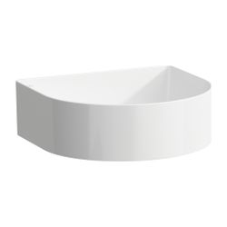 Laufen Waschtisch-Schale Sonar 365x410x140mm, Mattweiß, ohne Hahnloch/Überlauf... LAUFEN-H8123427571121 7612738924454 (Abb. 1)