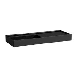 Laufen Waschtisch Kartell 460x1200x150mm, glänzend Schwarz, ohne Hahnloch/Überla... LAUFEN-H8133320201121 7612738340643 (Abb. 1)