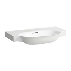 Laufen Waschtisch The New Classic 480x800x165mm, Weiß LCC, ohne Hahnloch, mit Üb... LAUFEN-H8138554001091 7612738936082 (Abb. 1)