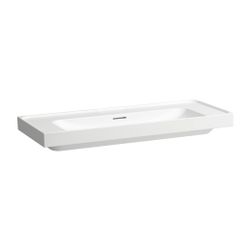 Laufen Waschtisch MEDA 460x1200x160mm, Mattweiß, Ablage links/rechts, ohne Hahnl... LAUFEN-H8141117571091 7612738067137 (Abb. 1)