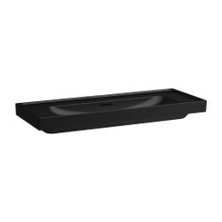 Laufen Waschtisch MEDA 460x1200x160mm, Mattschwarz, Ablage links/rechts, ohne Ha... LAUFEN-H8141117161091 7612738067151 (Abb. 1)