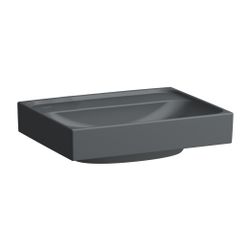 Laufen Handwaschbecken, MEDA, 350x450x130mm, Mattgraphit, ohne Hahnloch/Überlauf... LAUFEN-H8151117581121 7612738067892 (Abb. 1)