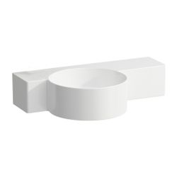 Laufen Handwaschbecken VAL 315x550x155mm, Mattweiß, ohne Hahnloch/Überlauf, Kana... LAUFEN-H8152837571421 7612738979058 (Abb. 1)