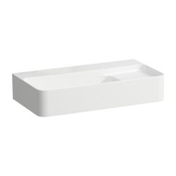 Laufen Waschtisch kompakt VAL 310x600x155mm, Weiß LCC, ohne Hahnloch, mit Überla... LAUFEN-H8152854001091 7612738940645 (Abb. 1)