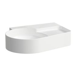 Laufen Aufsatzwaschtisch VAL 400x530x155mm, Weiß LCC, ohne Hahnloch/Überlauf, Ka... LAUFEN-H816288A001421 7612738088293 (Abb. 1)