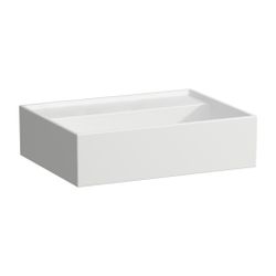 Laufen Handwaschbecken Kartell 340x450x140mm, Mattweiß, ohne Hahnloch/Überlauf, ... LAUFEN-H8153307571421 7612738009632 (Abb. 1)